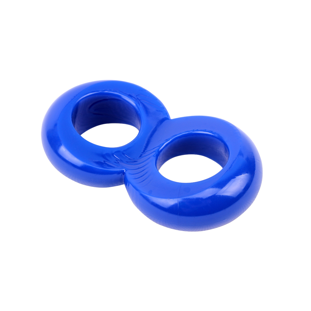 Эрекционное Кольцо Duo Cock 8 Ball Ring Blue