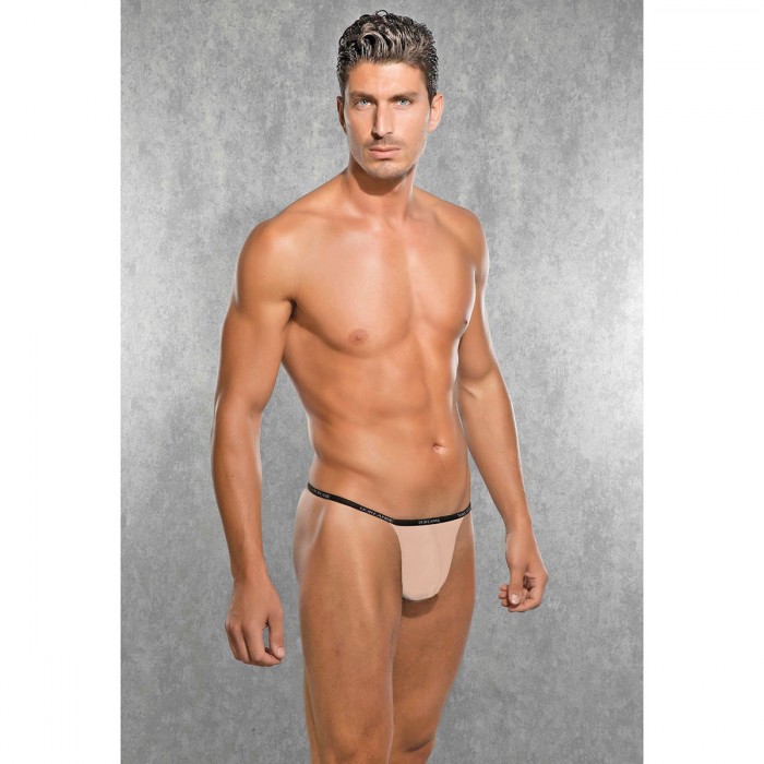 Бежевые стринги DOREANSE на узкой резинке
