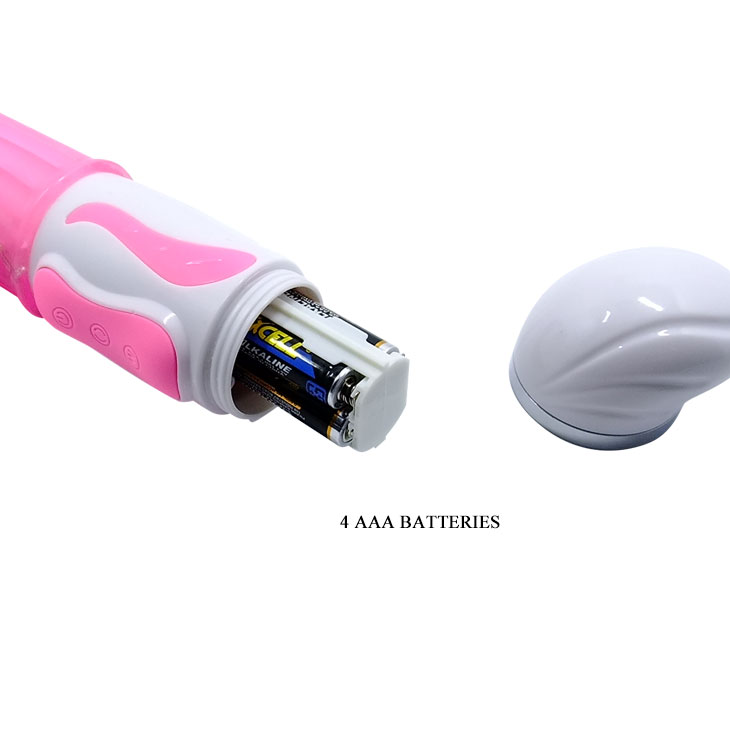 Вибромассажер ротатор со стимулятором клитора FASCINATION