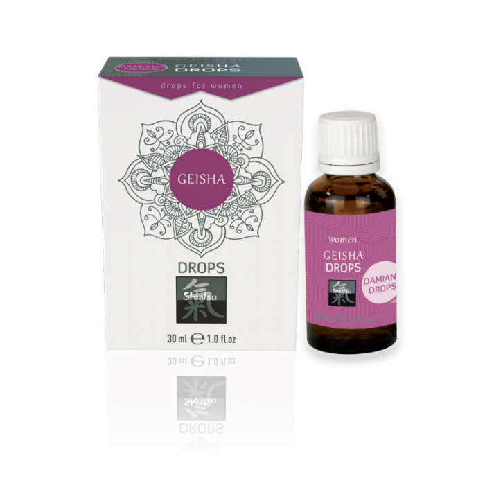 Женские Возбуждающие Капли Geisha Drops Shiatsu 30ml