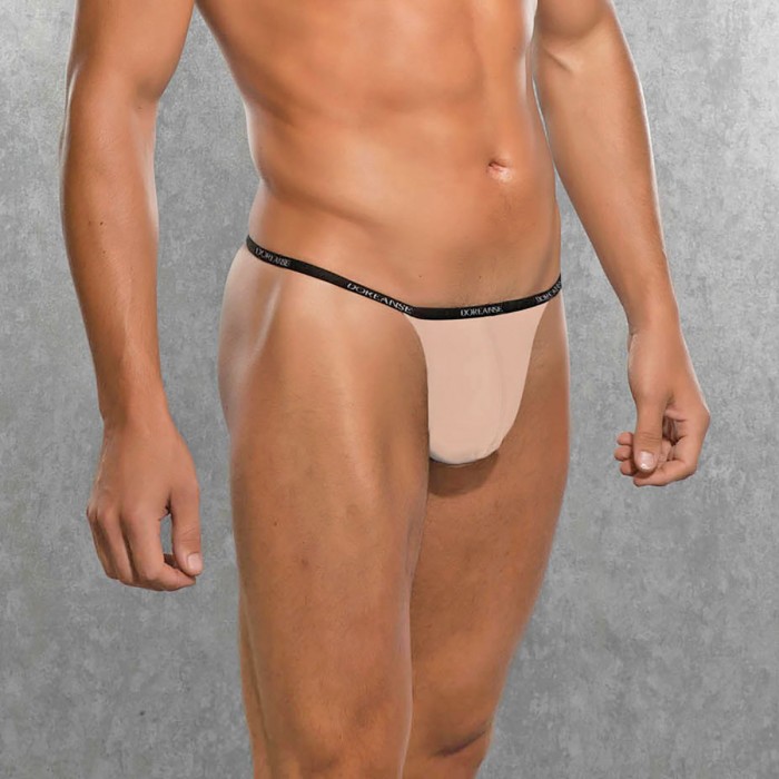 Бежевые стринги DOREANSE на узкой резинке