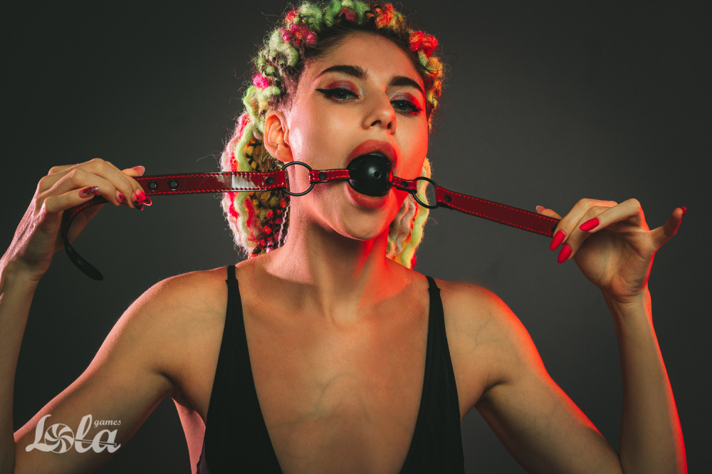 Кляп Party Hard Love Bite