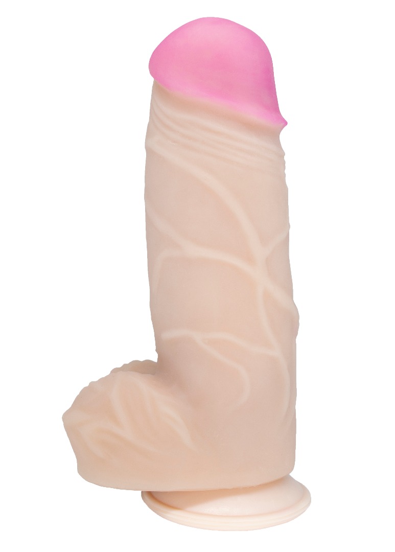 Фаллоимитатор неоскин на присоске в ламинате