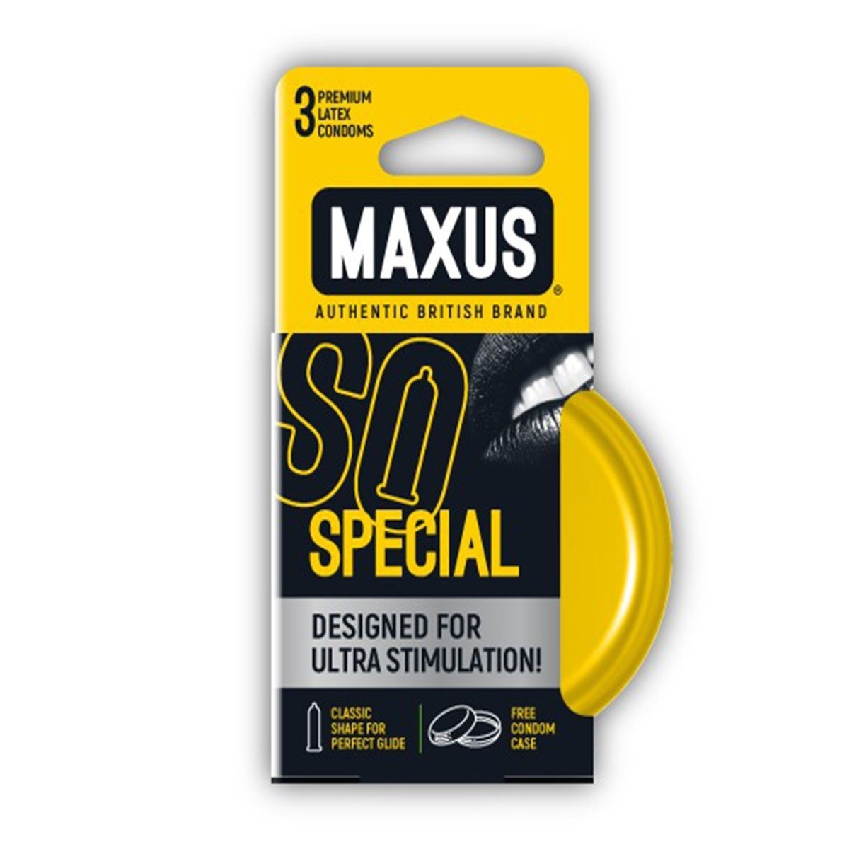 Презервативы точечно-ребристые Maxus Special (3 шт.)