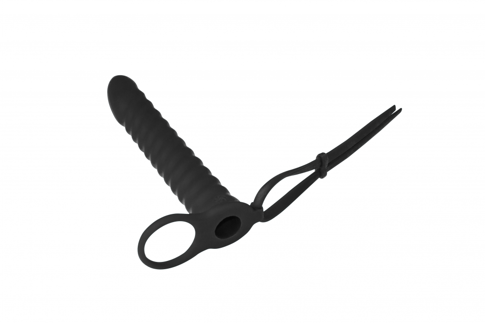 Вибронасадка для Двойного Проникновения Pure Passion Rori Black