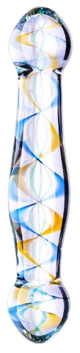 Стеклянный фаллоимитатор Spring Wind 18,5 cм, 