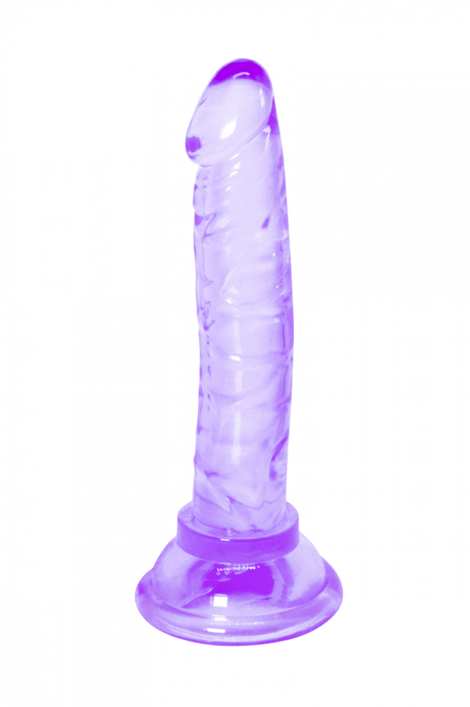 Прозрачный дилдо Intergalactic Orion Purple