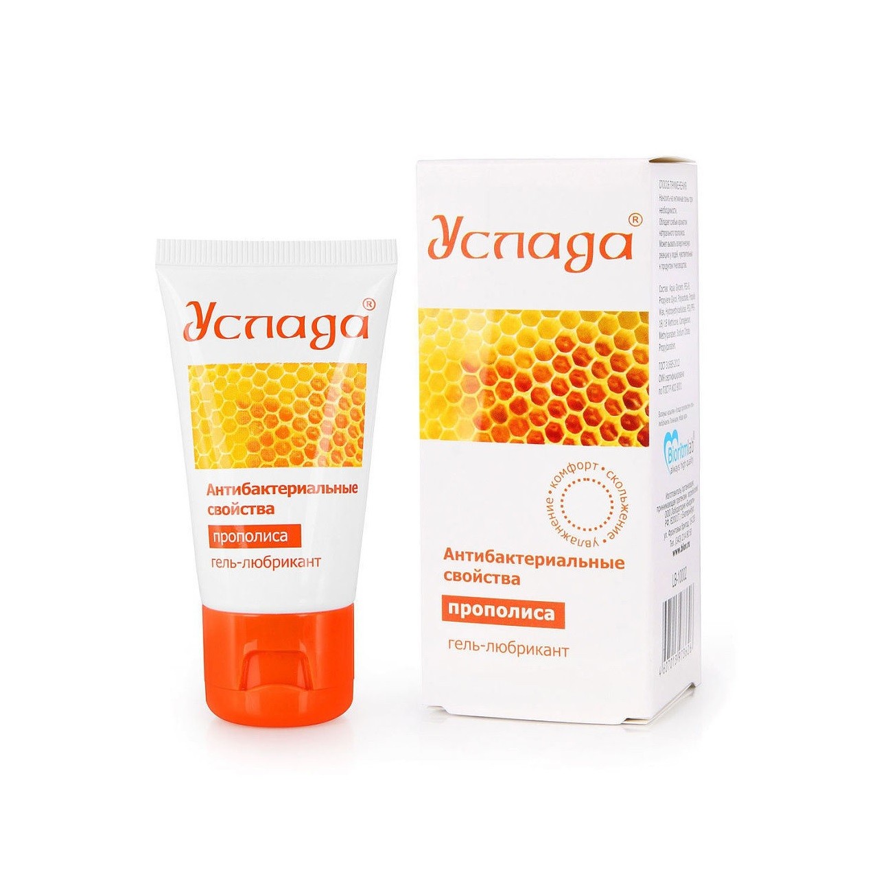 Лубрикант Гель «Услада» с прополисом, 30 г