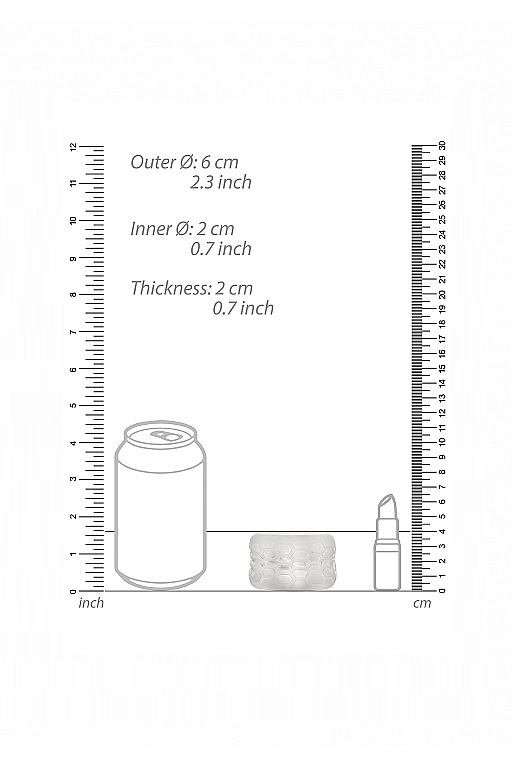 Ограничитель - мастурбатор N0. 94 - Reversible Masturbator and Bumper