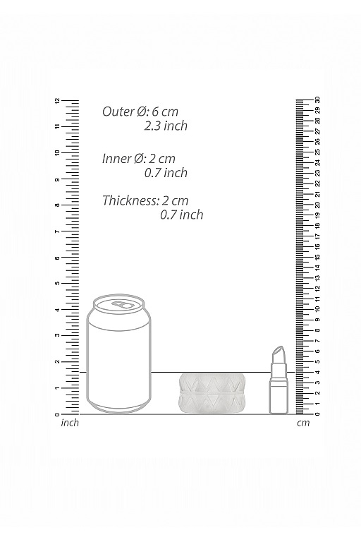 Ограничитель-мастурбатор N0. 92 - Reversible Masturbator and Bumper