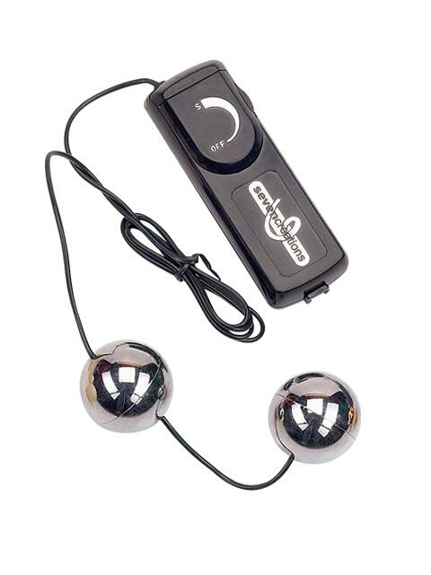 Вагинальные шарики с вибрацией ORGASM серебрянные