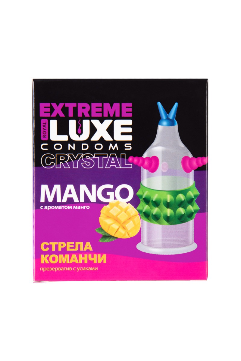 Презервативы Luxe EXTREME Стрела Команчи (Манго) (1 шт.) 