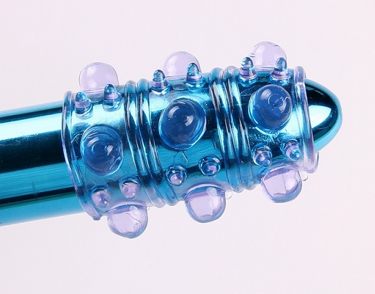 Насадка сквозная с пупырышками